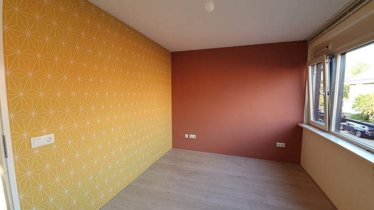 Graham & Brown vliesbehang Prism Yellow geel