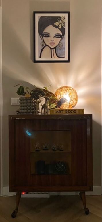 Dutchbone Lune Tafellamp - Brons