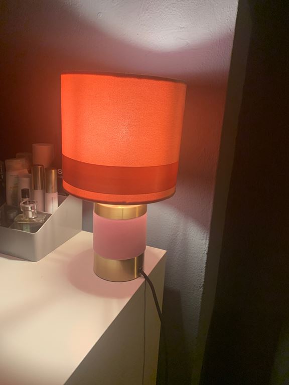 Lucide EXTRAVAGANZA FRIZZLE Tafellamp - Roze