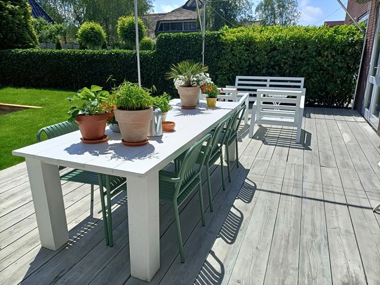 Envy Stella Stapelbare Tuinstoel - Dill Green