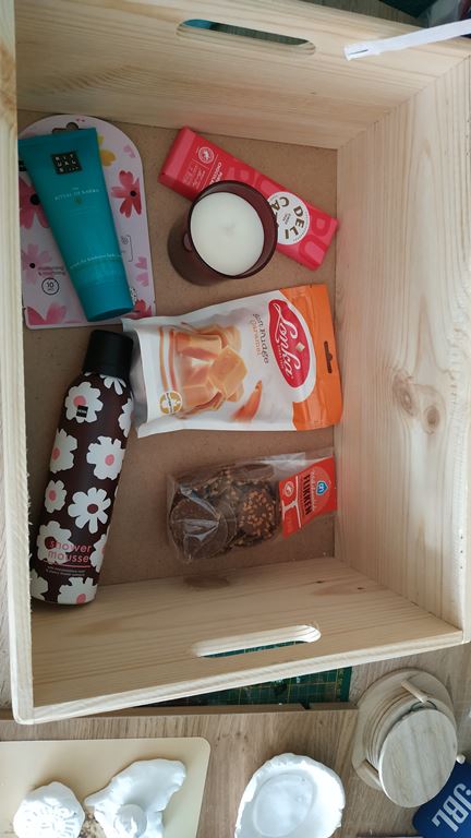 Zeller Houten Opbergkist met Deksel