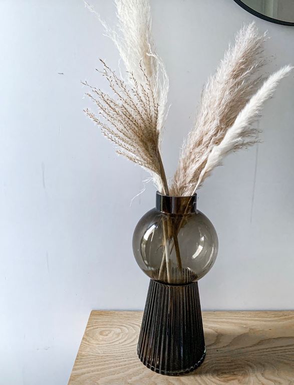 Bloomingville Brown Glass Vaas