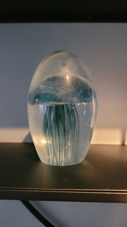 Leonardo Jellyfish Ornament 11 x 7 cm