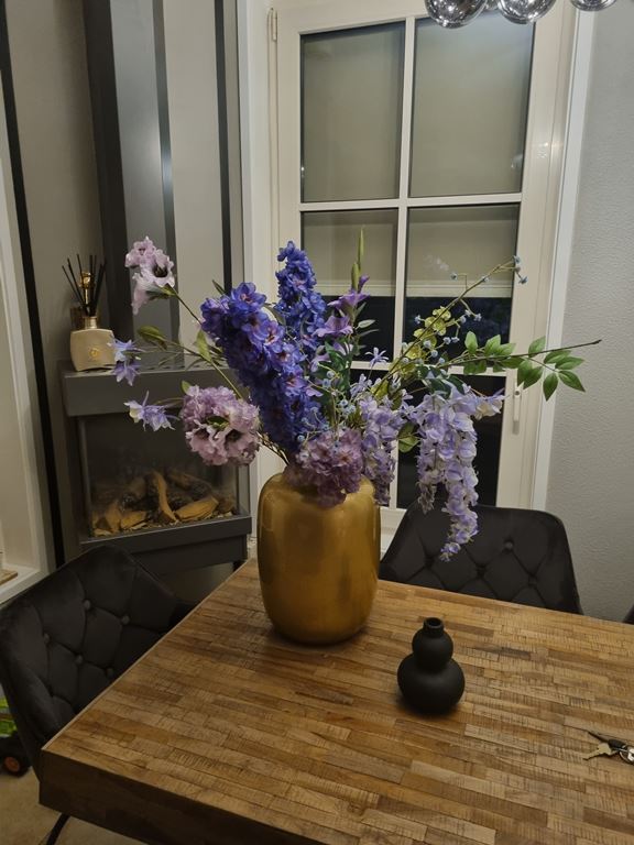 Vase The World Artic Gold Vaas M
