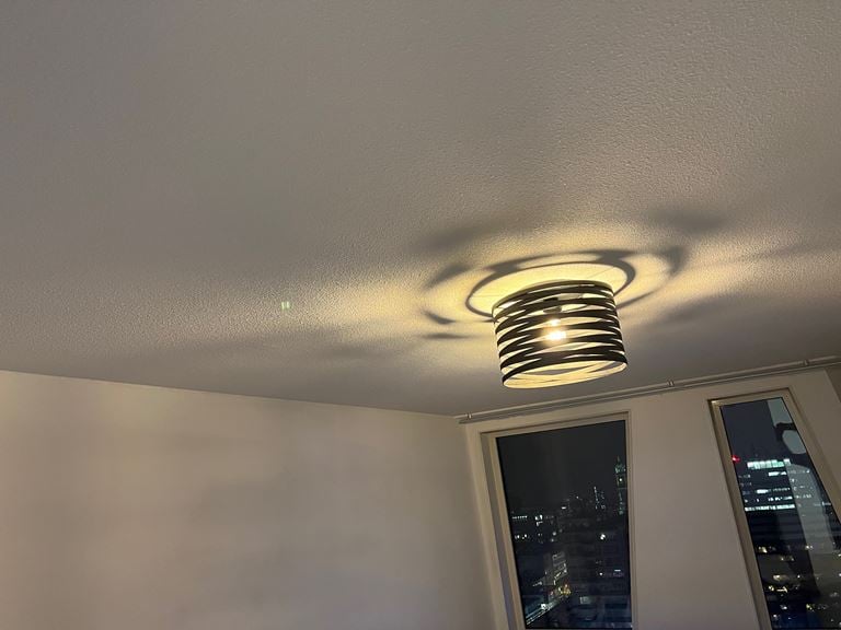 EGLO Cremella Plafondlamp Ø 37 cm - Zwart