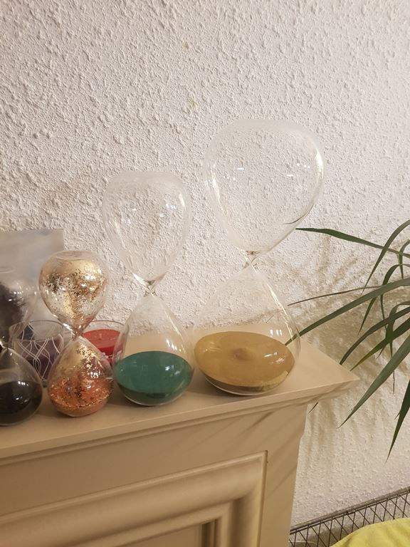 POLSPOTTEN Sandglass Zandloper - L - Goud