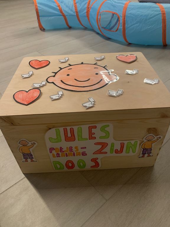 Zeller Houten Opbergkist met Deksel