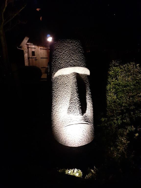 Lucide ARNE-LED Tuinspot - Zwart