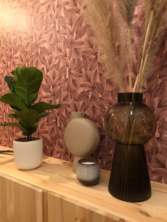 Bloomingville Brown Glass Vaas