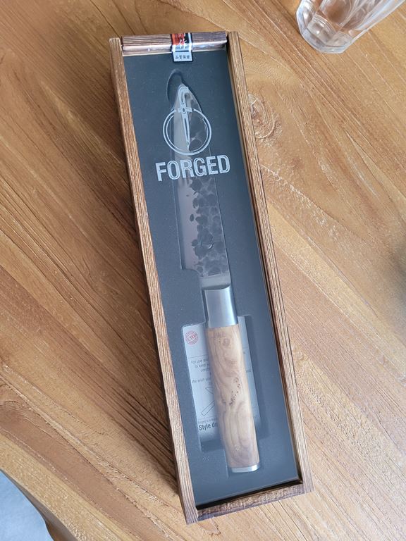 Forged Olive Santokumes 18 cm