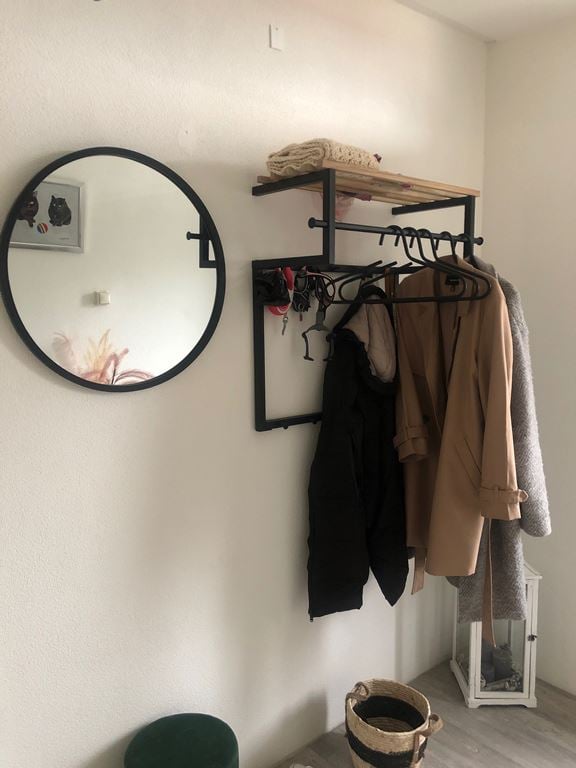 Umbra Hub Spiegel Ø 61 cm - Zwart