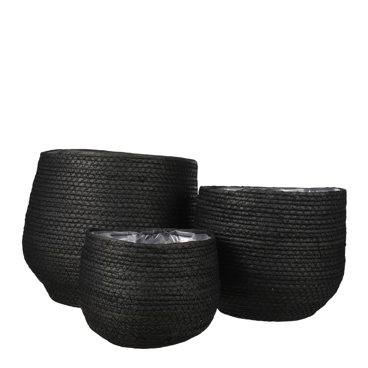 DE BESTE MICA DECORATIONS JORCK MAND VOOR PLANTEN ZWART