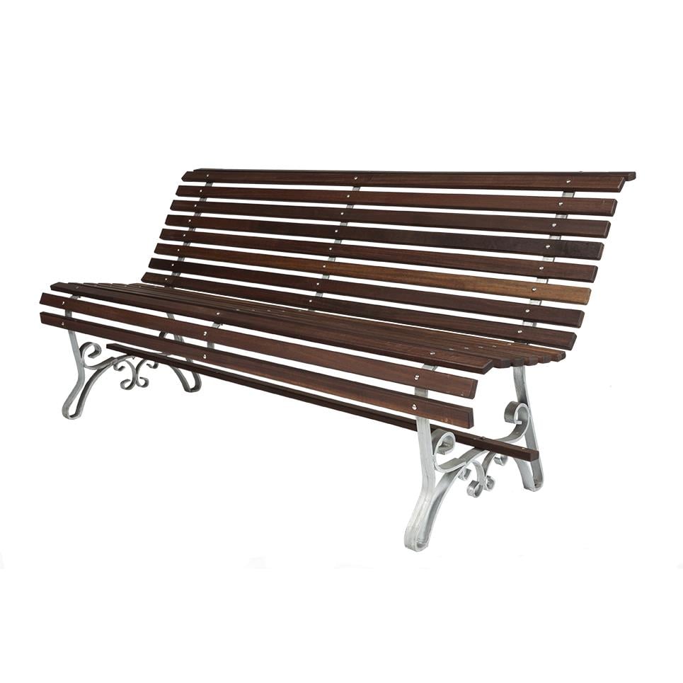 DE BESTE MAXIMAVIDA TUINBANK BUDAPEST OIL 170 CM - UIT EXCLUSIEF MAHONIEHOUT -