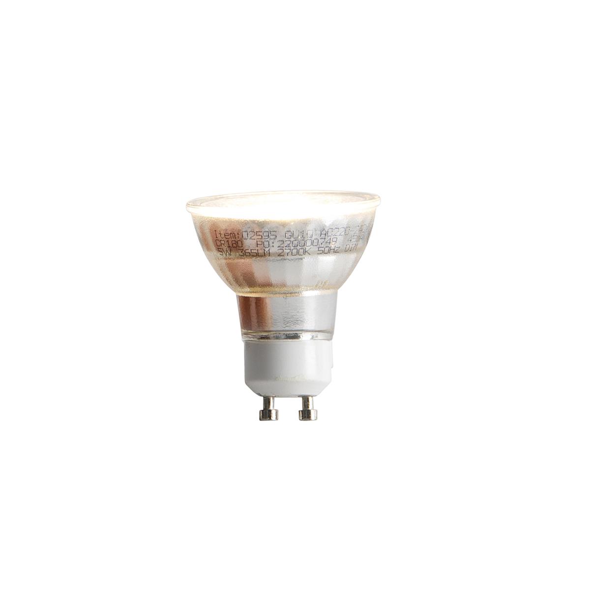 GU10 LED bulb COB 3.5W 330lm 3000K