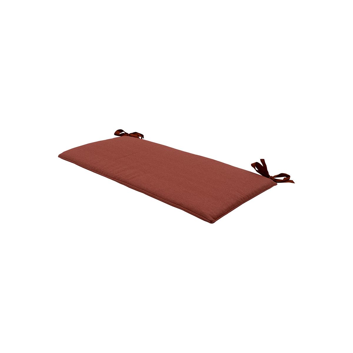 DE BESTE BANKKUSSEN 110X48 ORANJE TERRA GERECYCLED CANVAS