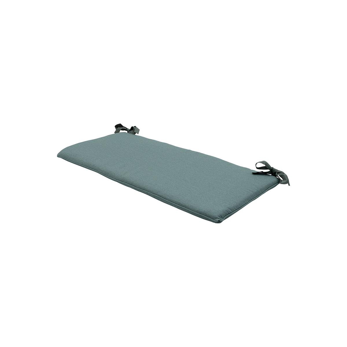 DE BESTE BANKKUSSEN 110X48 ZILVER - SILVER RECYCLED CANVAS - MADISON