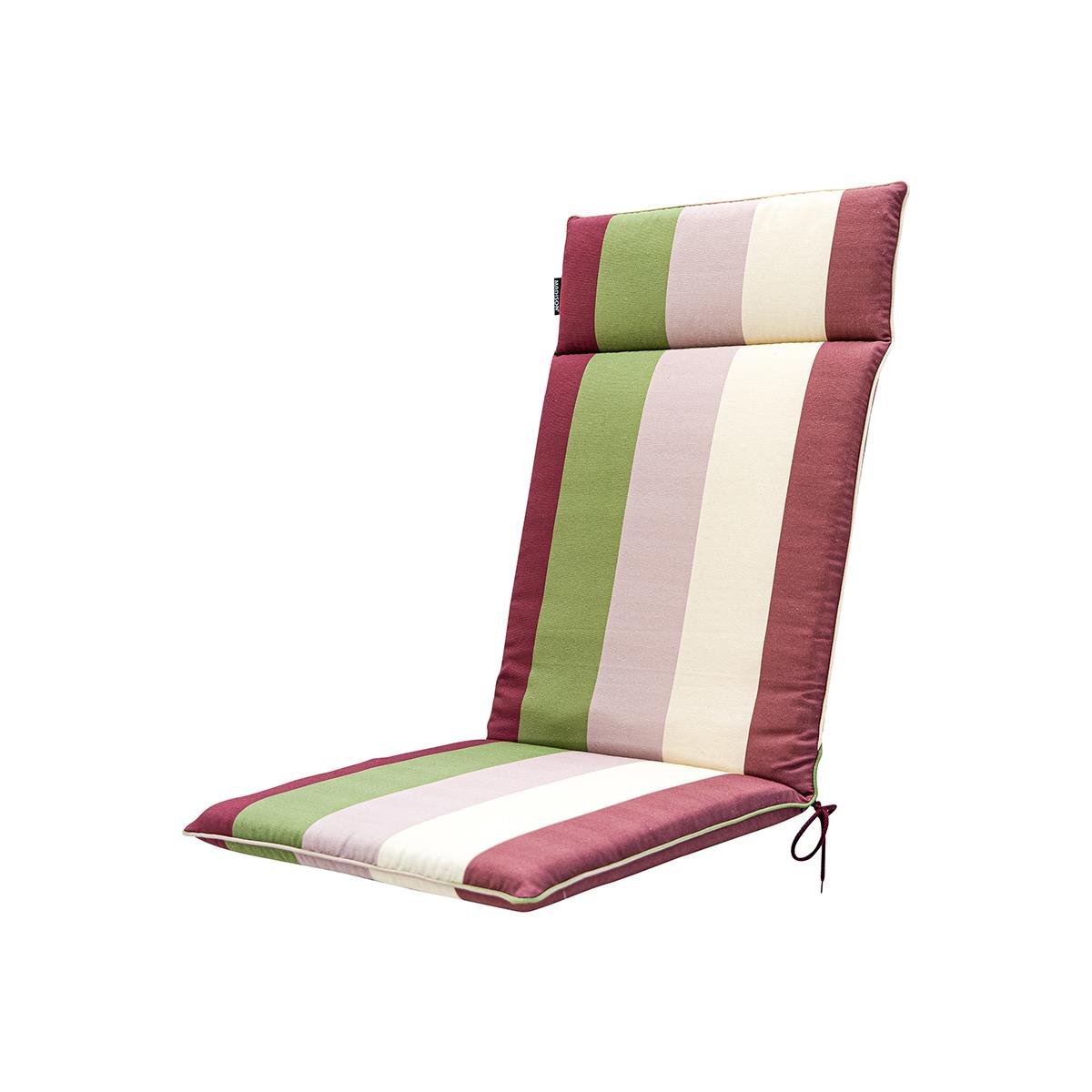 DE BESTE MANIER OM JE TUIN TE VERNIEUWEN: MADISON TUINKUSSEN HOGE RUG 120X50 ROOD VIVERO BORDEAUX