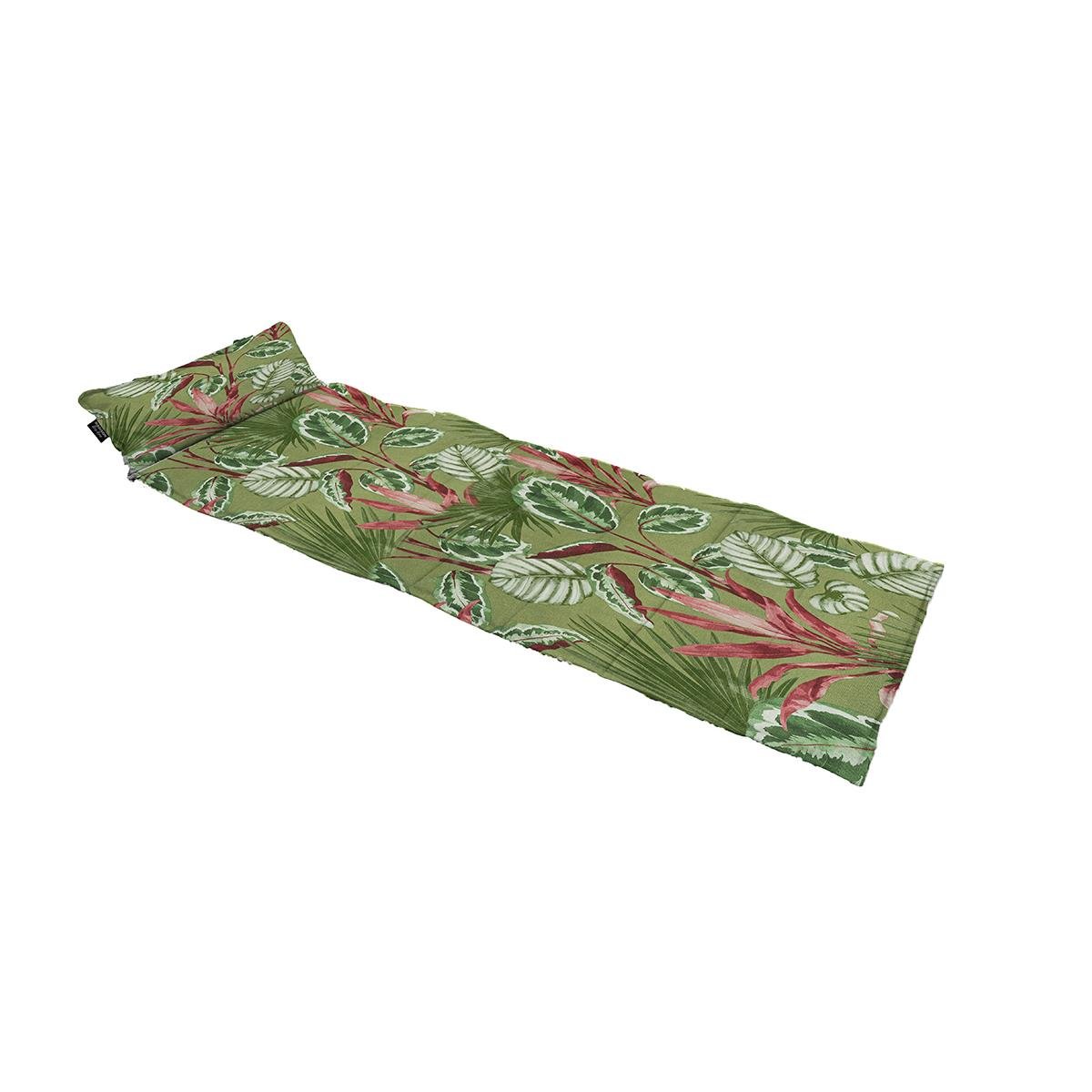 DE BESTE OPROLBARE LIGBEDKUSSEN 180X68 - GROEN - CALA GREEN