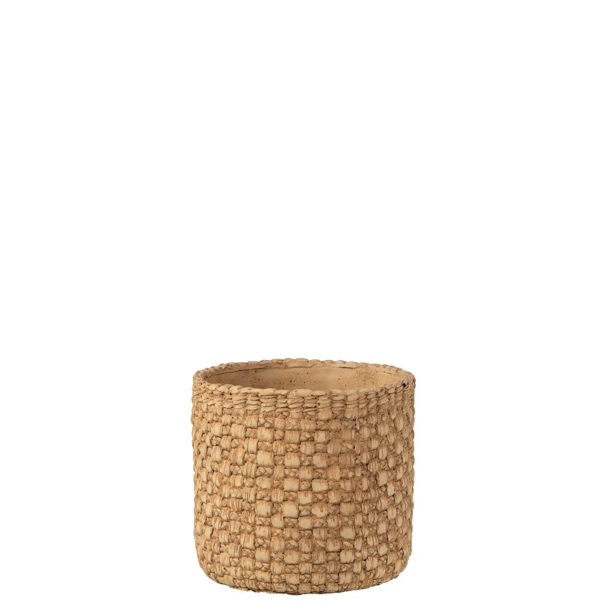 DE BESTE J-LINE BLOEMPOT GEWOVEN VOOR EEN STIJLVOLLE TUIN