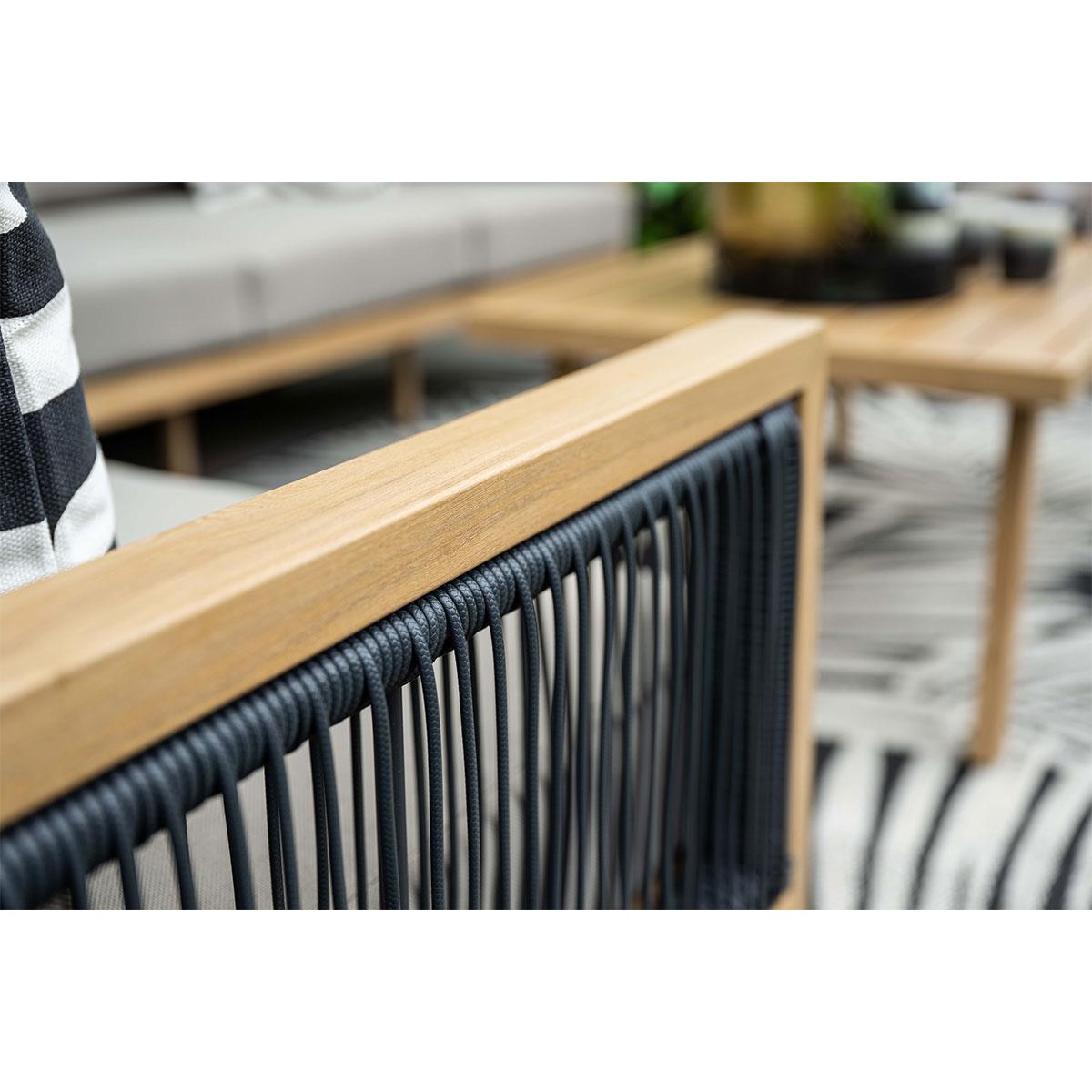 HET BESTE GARDEN IMPRESSIONS SAN CAPRI LOUNGESET 4-DELLIG VOOR EEN STIJLVOLLE TUIN