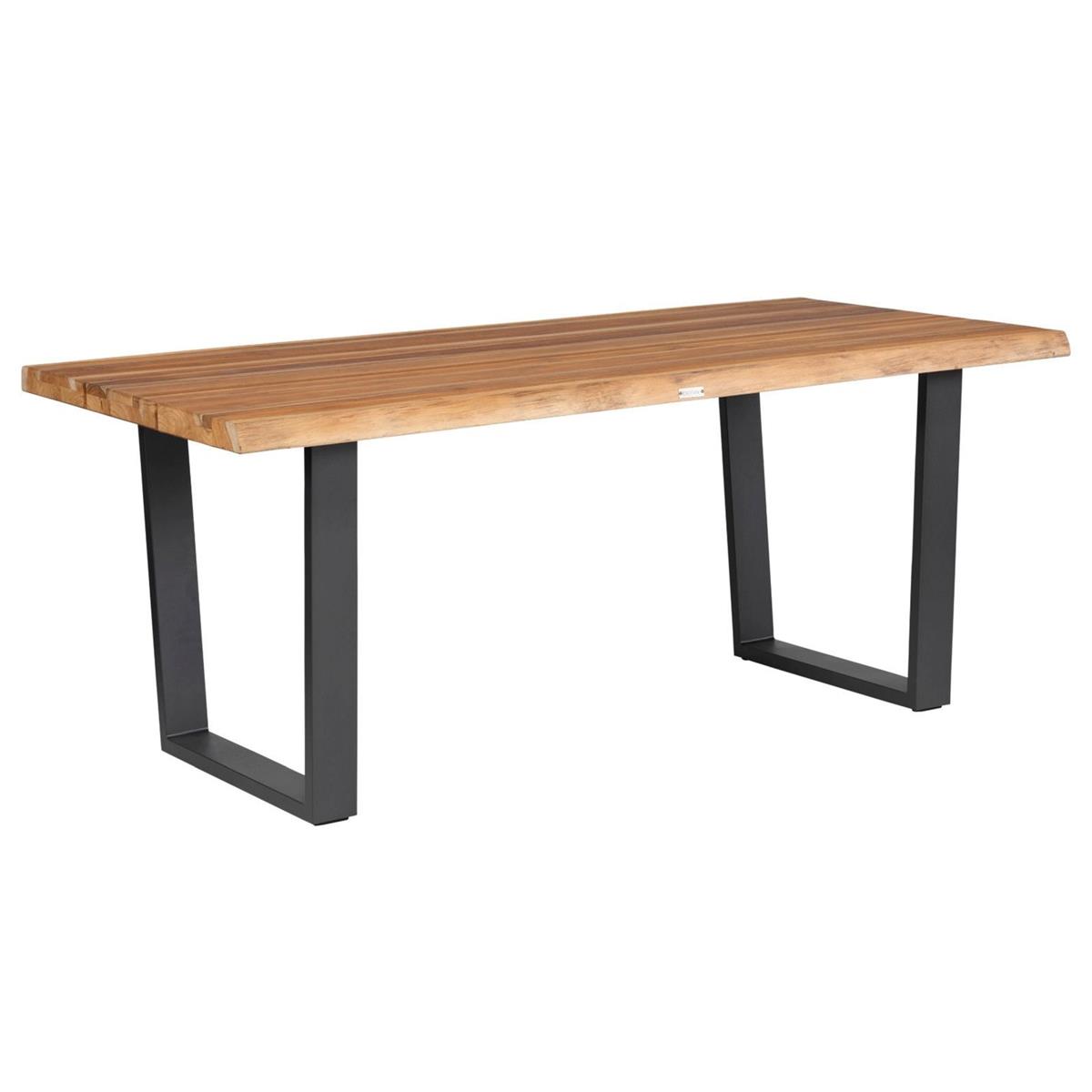 DE BESTE EXOTAN BORNEO BOOMSTAM TUINTAFEL VAN 180 X 90 CM IN TEAKHOUT