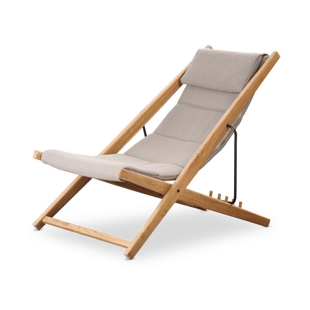 DE BESTE BEAVER CREEK OUTDOOR LOUNGESTOEL IN DESERT SAND