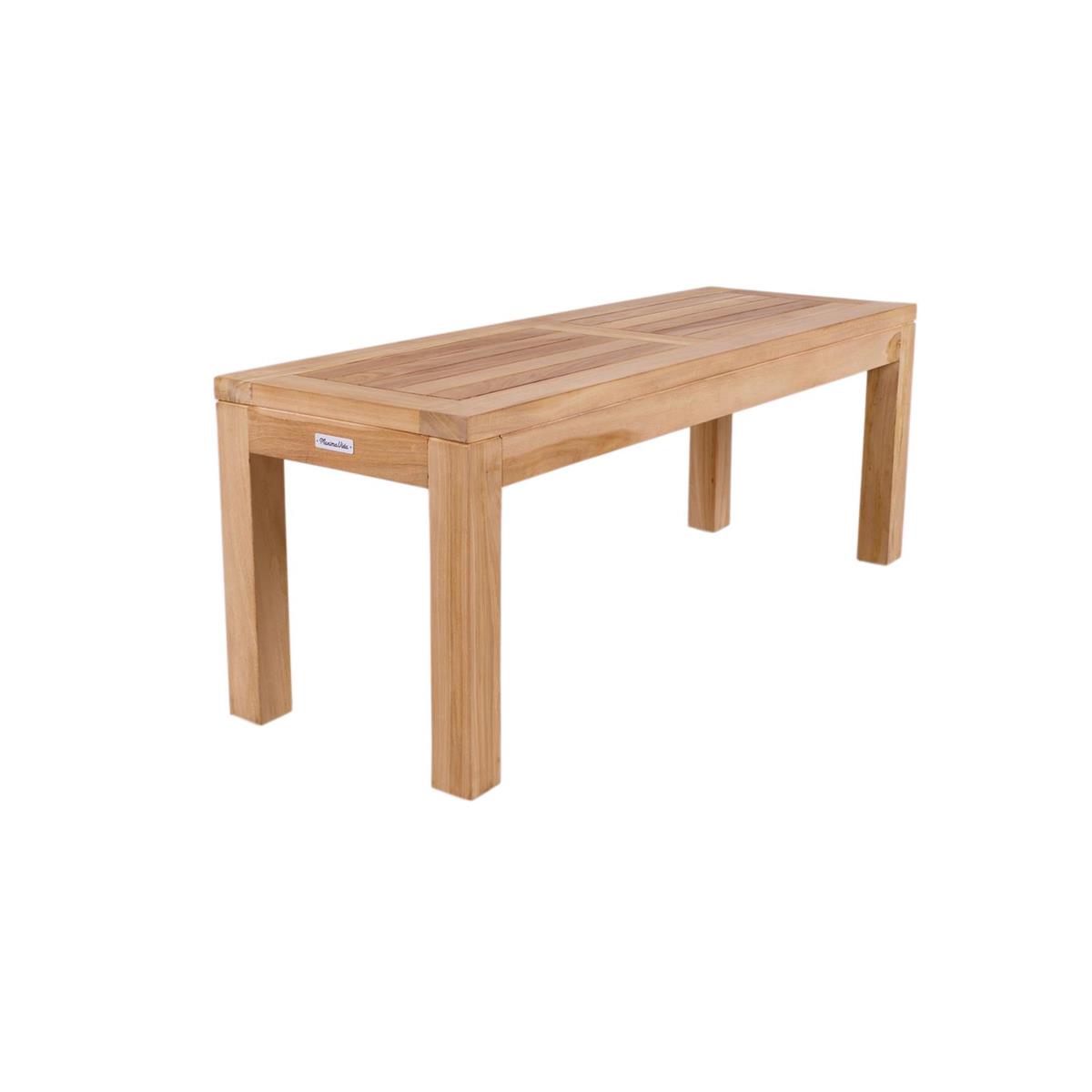 DE BESTE TEAKHOUTEN BANK: MAXIMAVIDA JAVA 120 X 40 CM