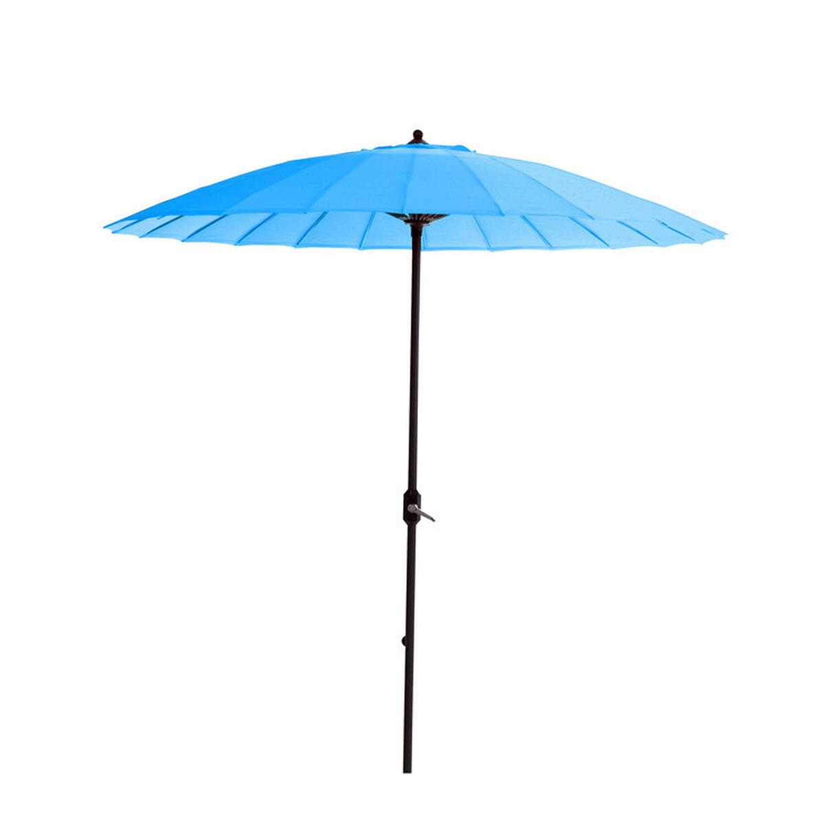 DE BESTE GARDEN IMPRESSIONS MANILLA PARASOL - LICHTBLAUW - VOOR IN DE TUIN