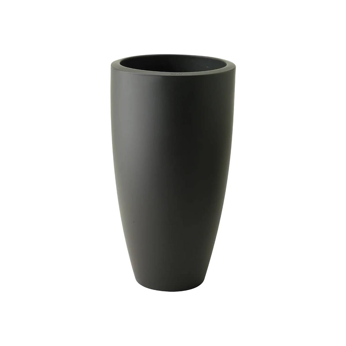 - DE BESTE ELHO PURE SOFT ROND HOGE BLOEMPOT Ø 50 CM - ANTRACIET