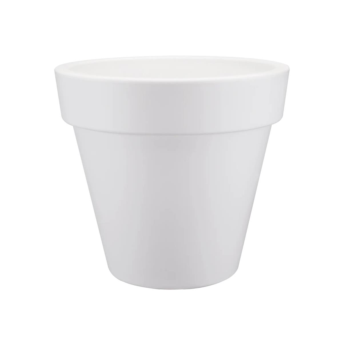 - DE BESTE ELHO PURE RONDE BLOEMPOT Ø 50 CM - WIT - KOPEN VOOR JE TUIN