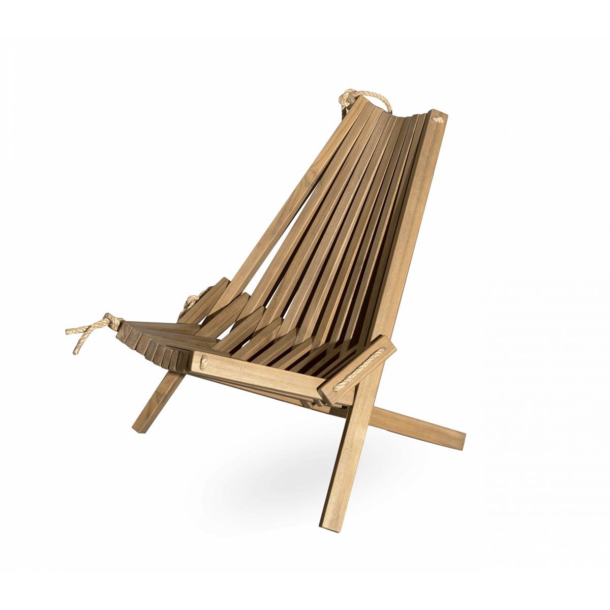 DE BESTE MANIER OM TE ONTSPANNEN: CHILL-DEPT. LIMESTONE TEAKHOUTEN RELAXSTOEL