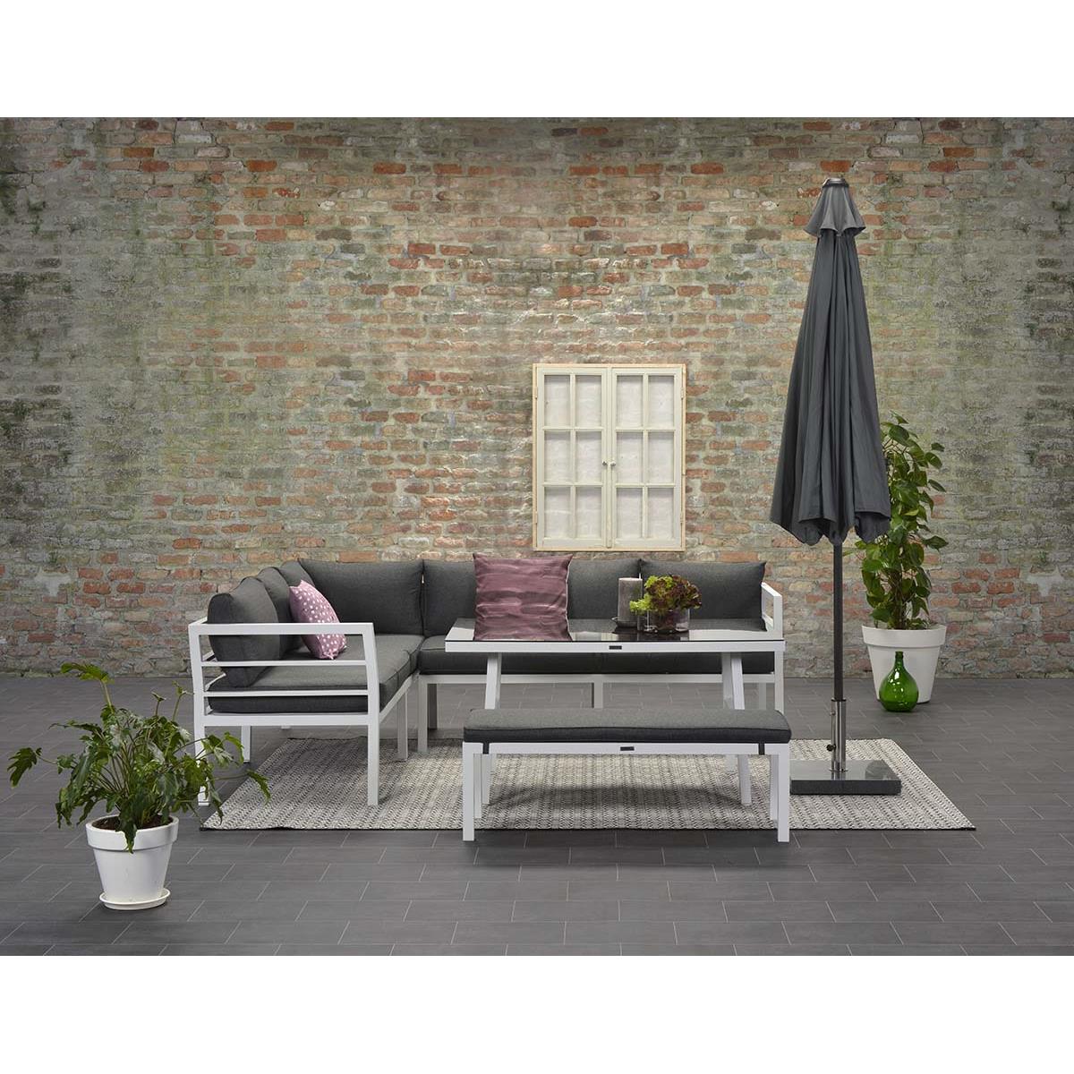 Garden Impressions Blakes lounge dining set wit kopen Shop bij fonQ