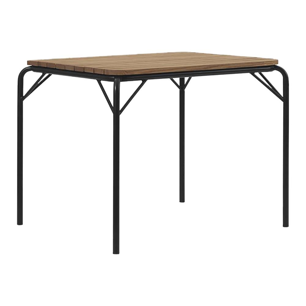 - DE BESTE TUINAFEL: Normann Copenhagen Vig Tuintafel van Robiniahout 90 x 80 cm - Zwart