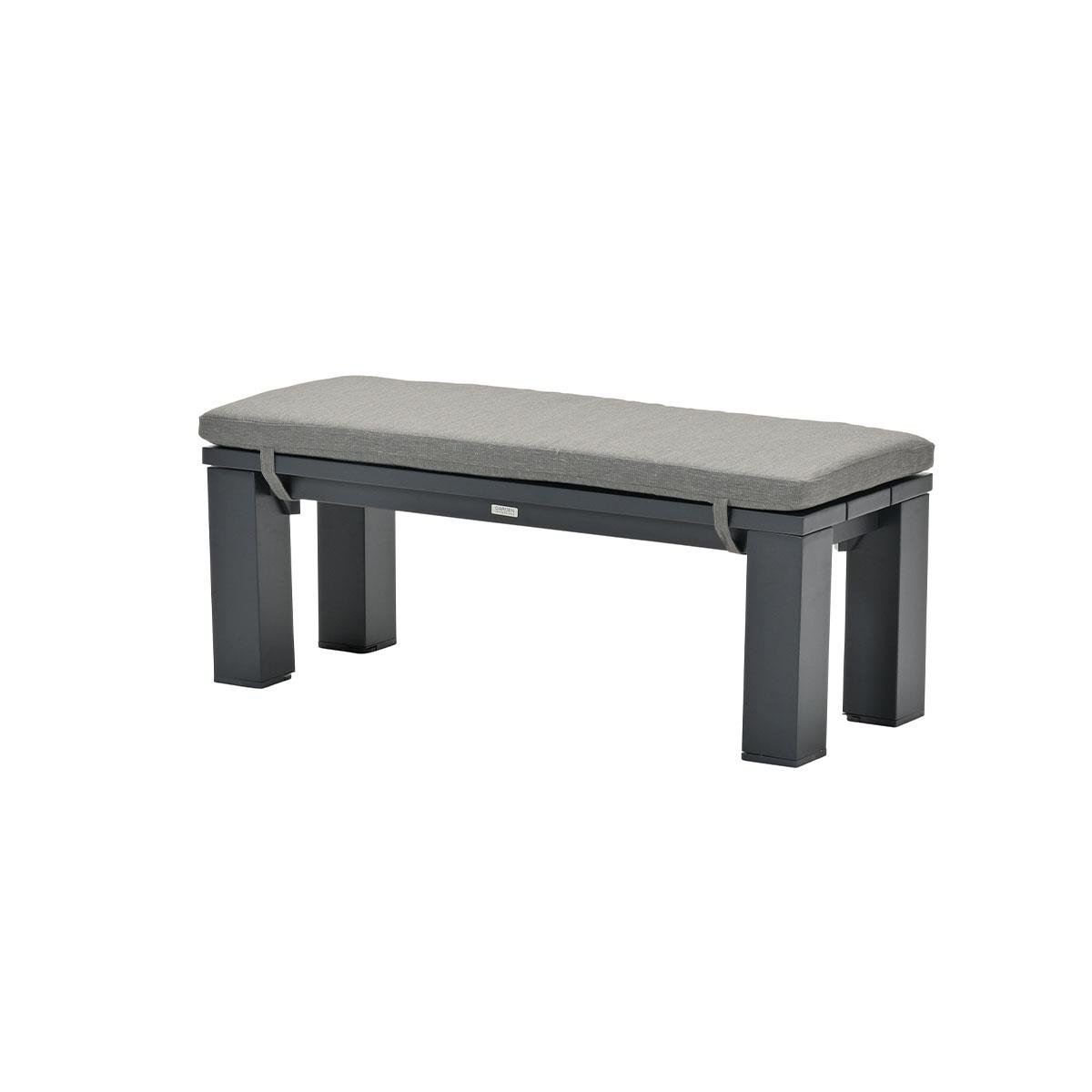 DE BESTE GARDEN IMPRESSIONS NIKA SPORTBANK 115,5 X 43 CM - ZAND - TEAK LOOK