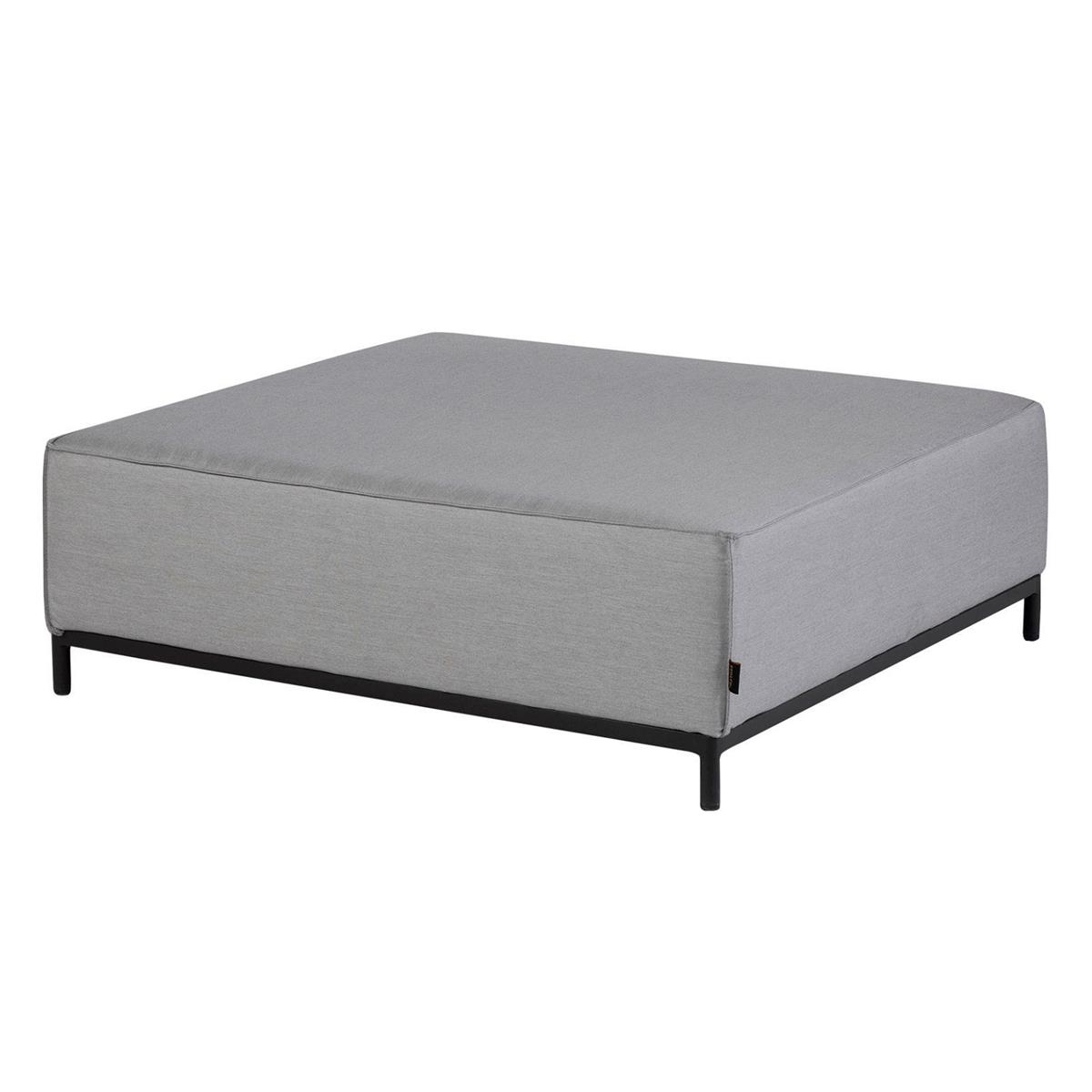 DE BESTE EXOTAN 1-ZITS ELEMENT BUITEN - ALUMINIUM - GRIJS - 36x105x105