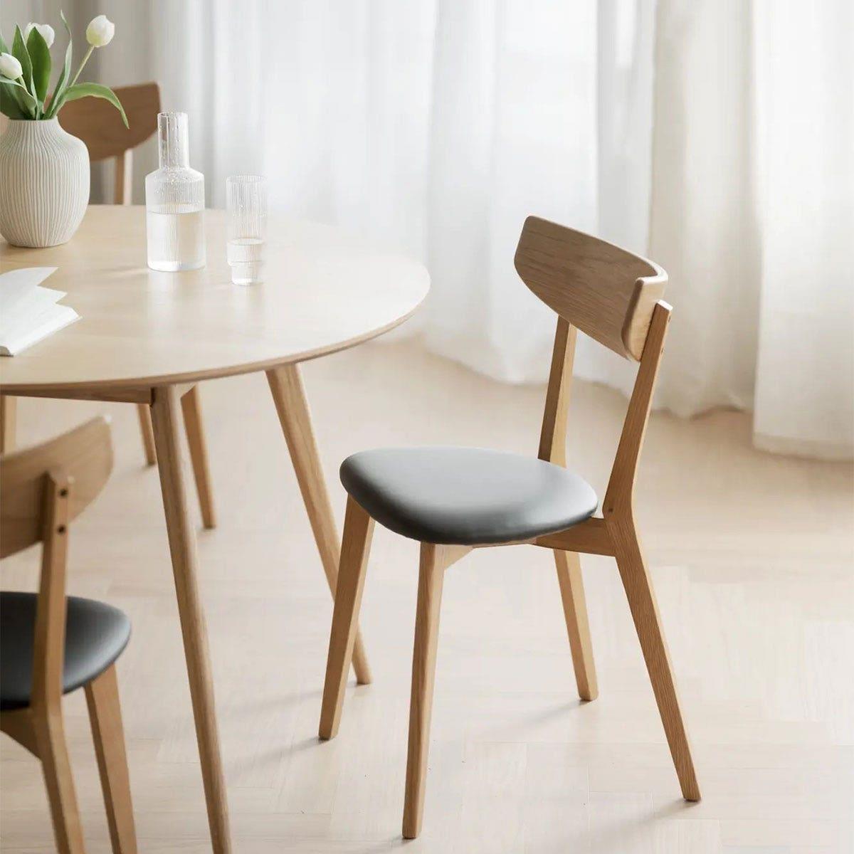 Rowico Home Yumi houten salontafel naturel - Ø90 cm kopen