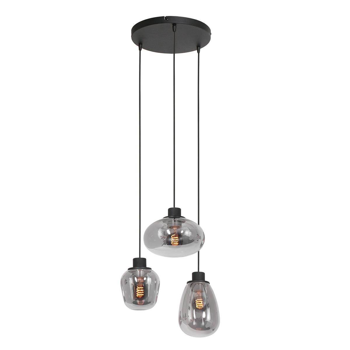 Zoek machine optimalisatie oppervlakkig stil Steinhauer Reflexion hanglamp vide lamp zwart kopen? Shop bij fonQ.be!