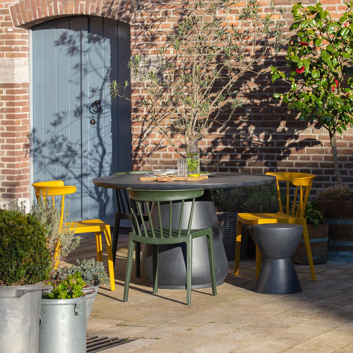 DE BESTE WOOOD BLISS TUINSTOEL IN JADEGROEN