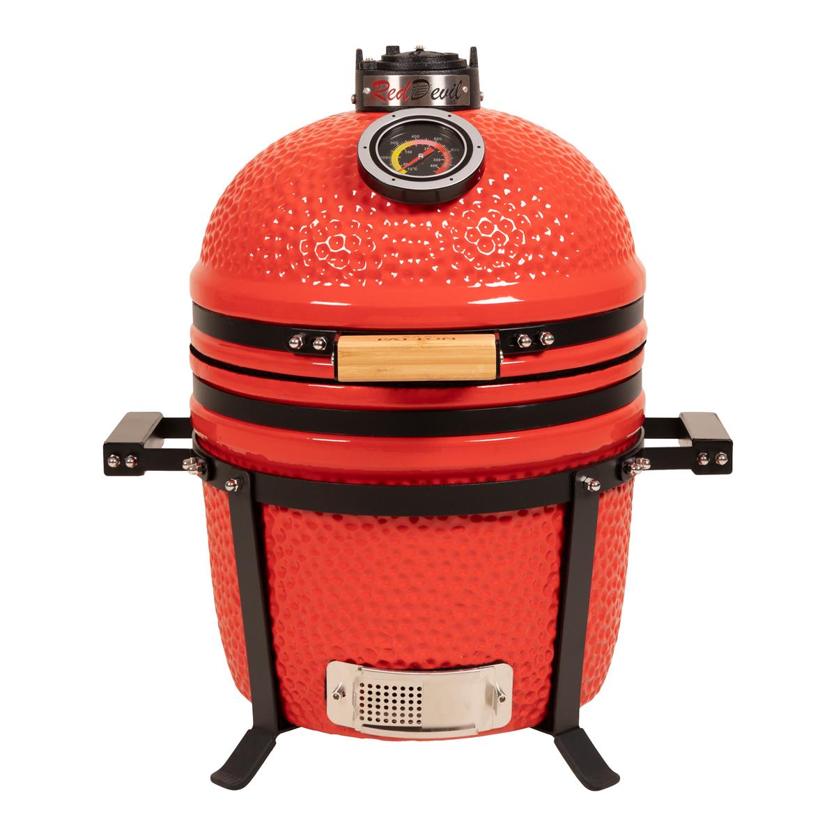 DE BESTE PATTON KAMADO CLASSIC GRILL Ø 34 CM - RED DEVIL