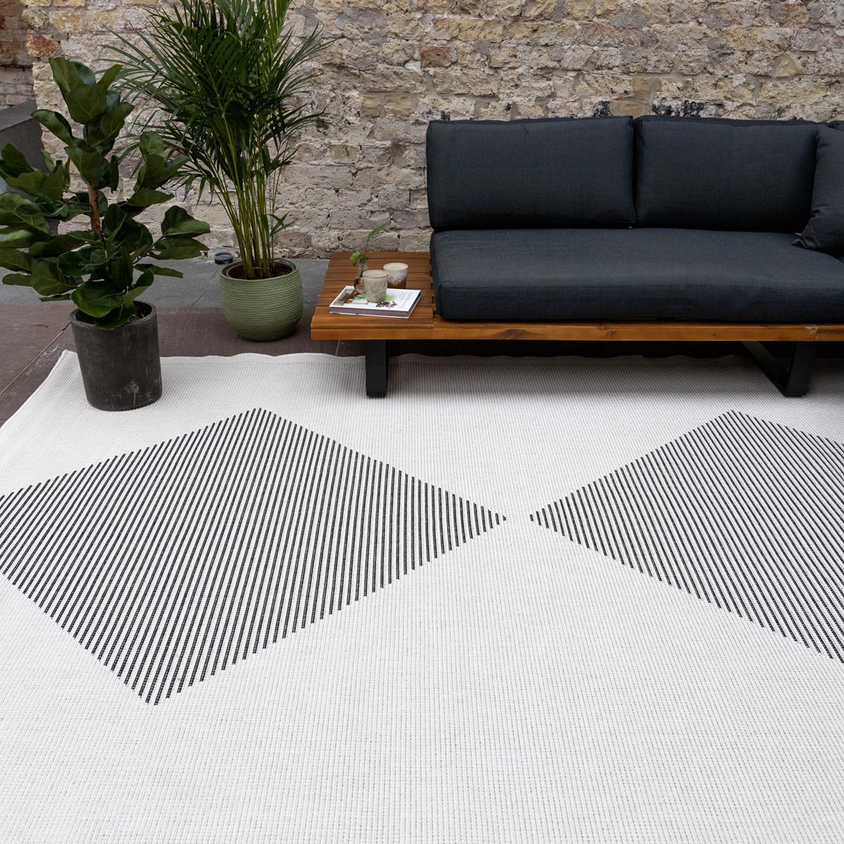 DE BESTE EVA INTERIEUR BUITENKLEED KITE ZWART 160X230CM