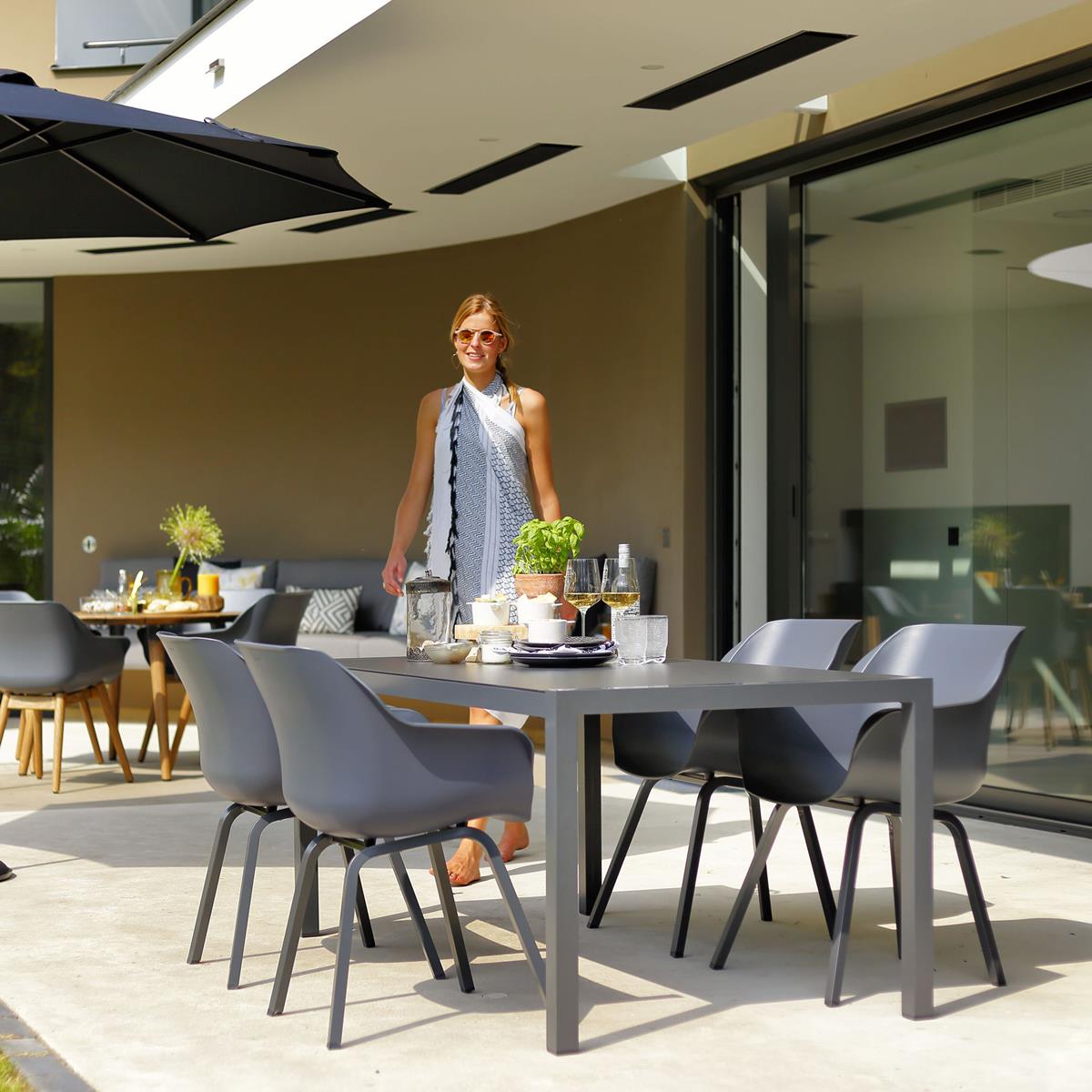 DE BESTE HARTMAN SOPHIE ELEMENT TUINSTOEL - SET VAN 2 - VOOR UW BUITENRUIMTE