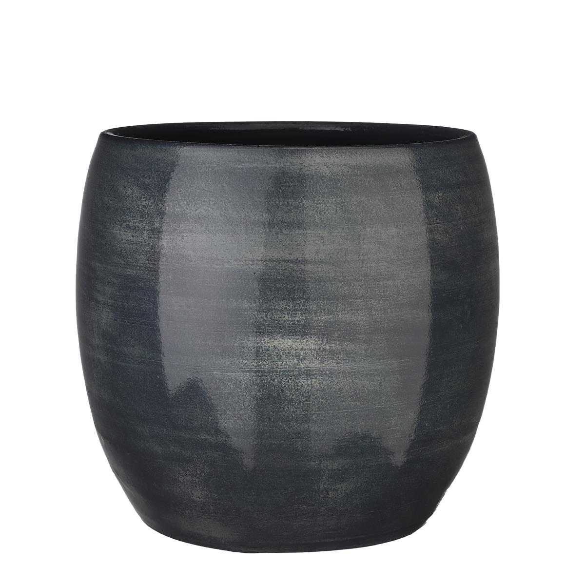 DE BESTE MANIER OM JE TUIN TE DECOREREN MET DE MICA DECORATIONS LESTER BLOEMPOT Ø33 CM DONKERBLAUW