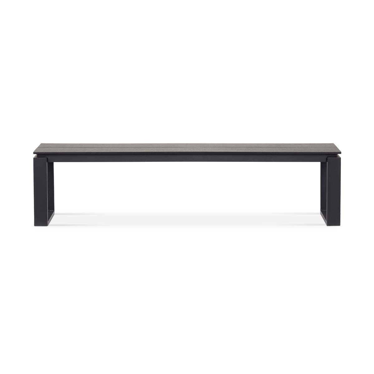DE BESTE LISOMME ABEL TUINBANK ZWART - 180 X 43 CM - KOPEN VOOR JE TUIN