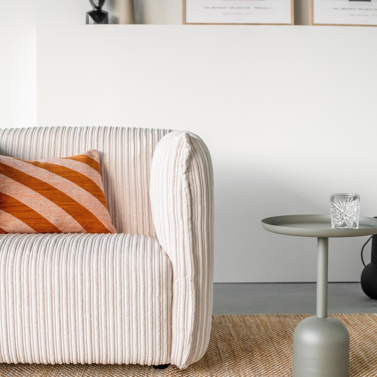 by fonQ Ribbon Fauteuil Crème - Stijlvol & Comfortabel