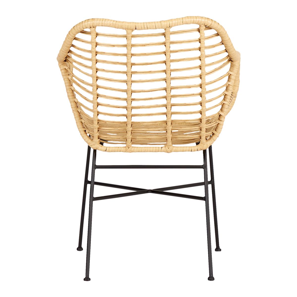 DE BESTE ENVY DINING STOEL VAN RATTAN
