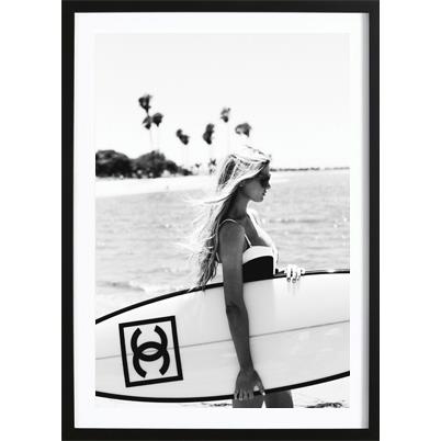Wallified - Chanel Surfboard Poster (29,7x42cm) kopen? Shop bij !