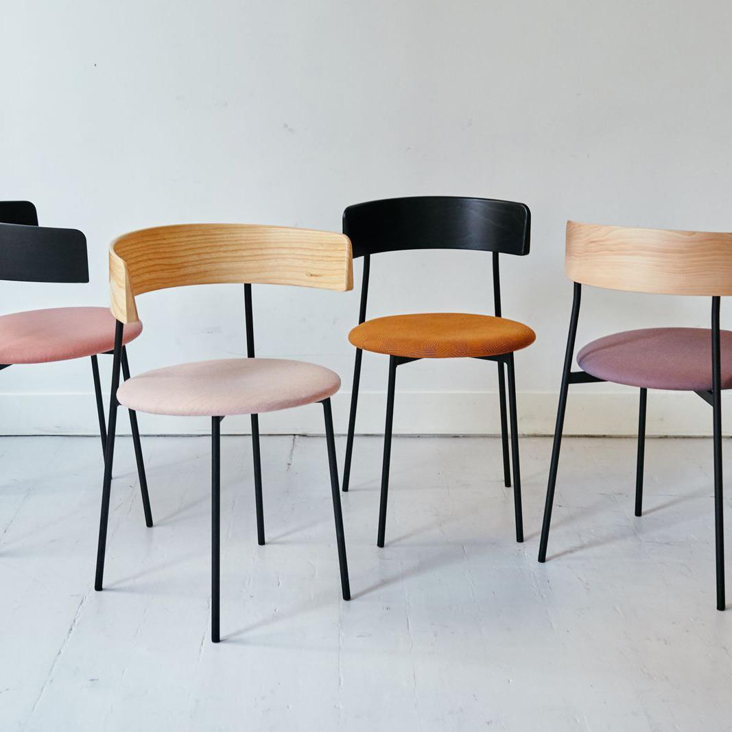 fest amsterdam friday bistro chair 黒 FEST Amsterdam Friday Chair Board Zinc Eetkamerstoel kopen