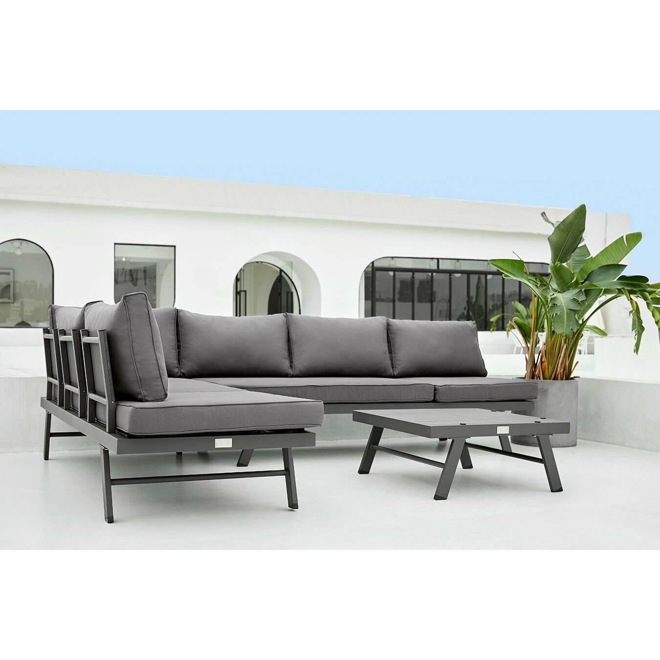 Feel Home - Alu Loungeset - Modica all in one - 8 opties