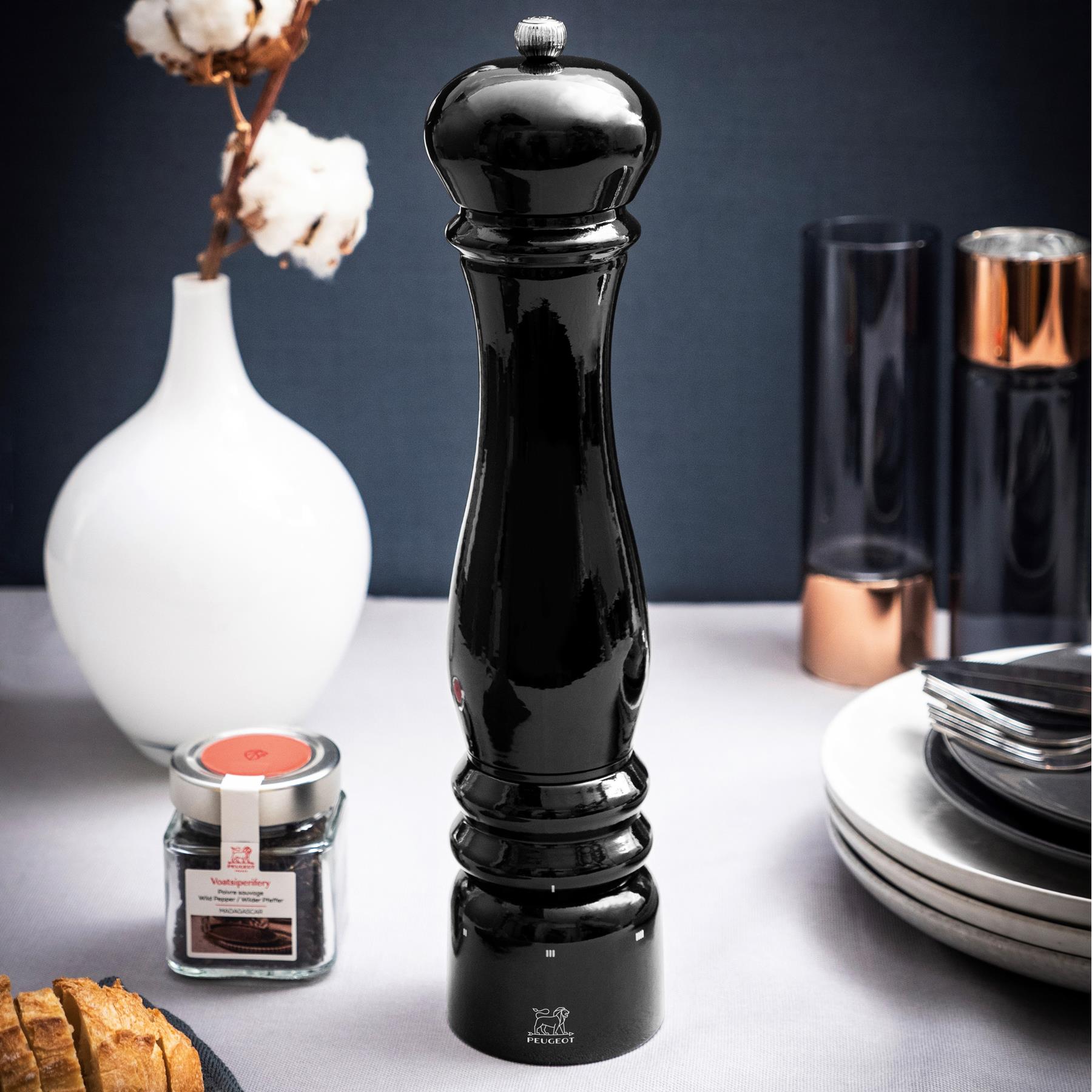 Peugeot Paris Électrique Pepermolen 34 cm - Zwart