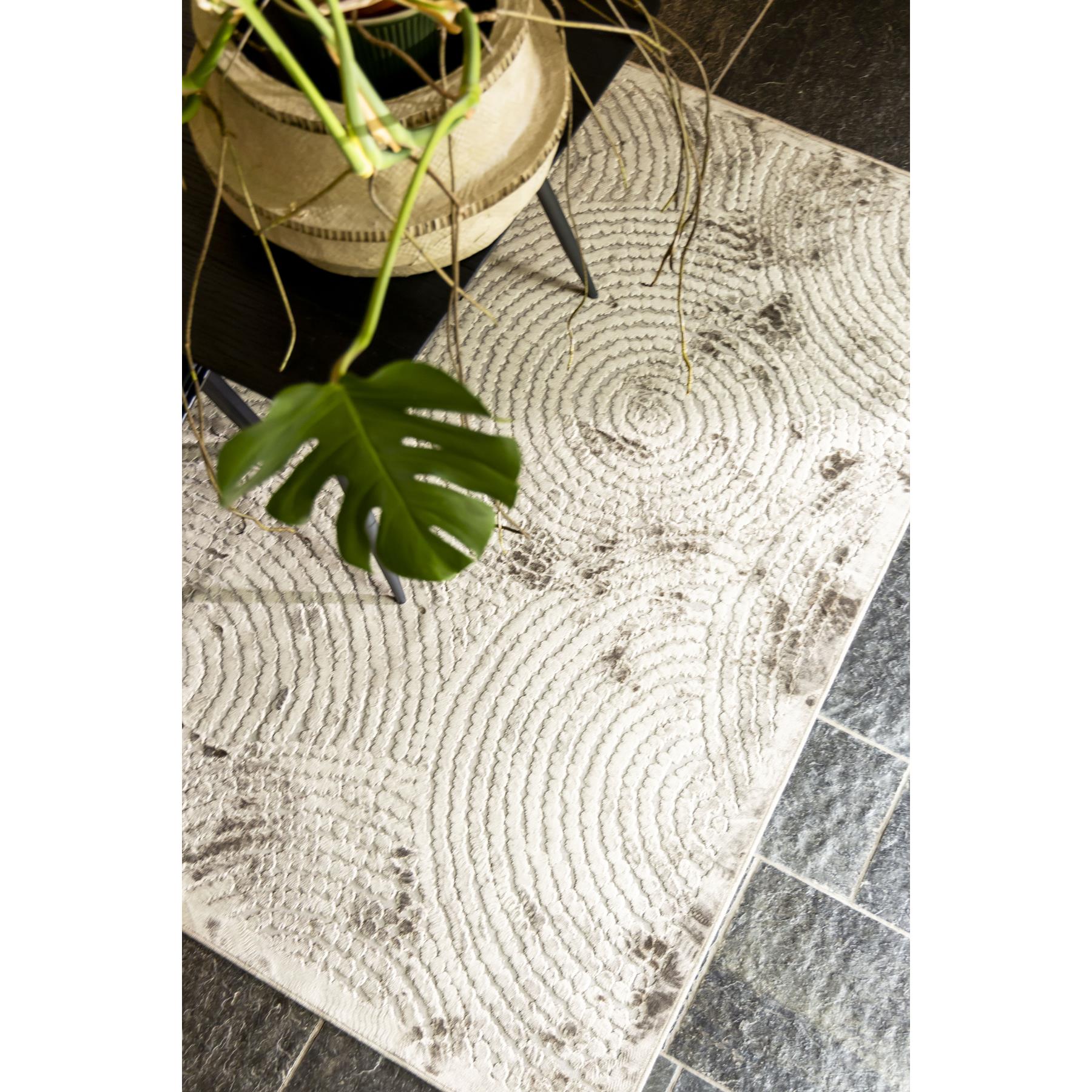 Dutchbone Dots Vloerkleed 170 x 240 cm - Bruin